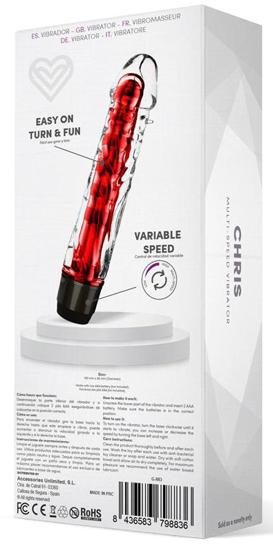 Gode Vibrant Transparent| Multi-Vitesses