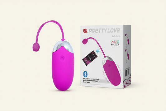 Œuf Vibrant Connecté – 12 Modes, Contrôle à Distance via Application