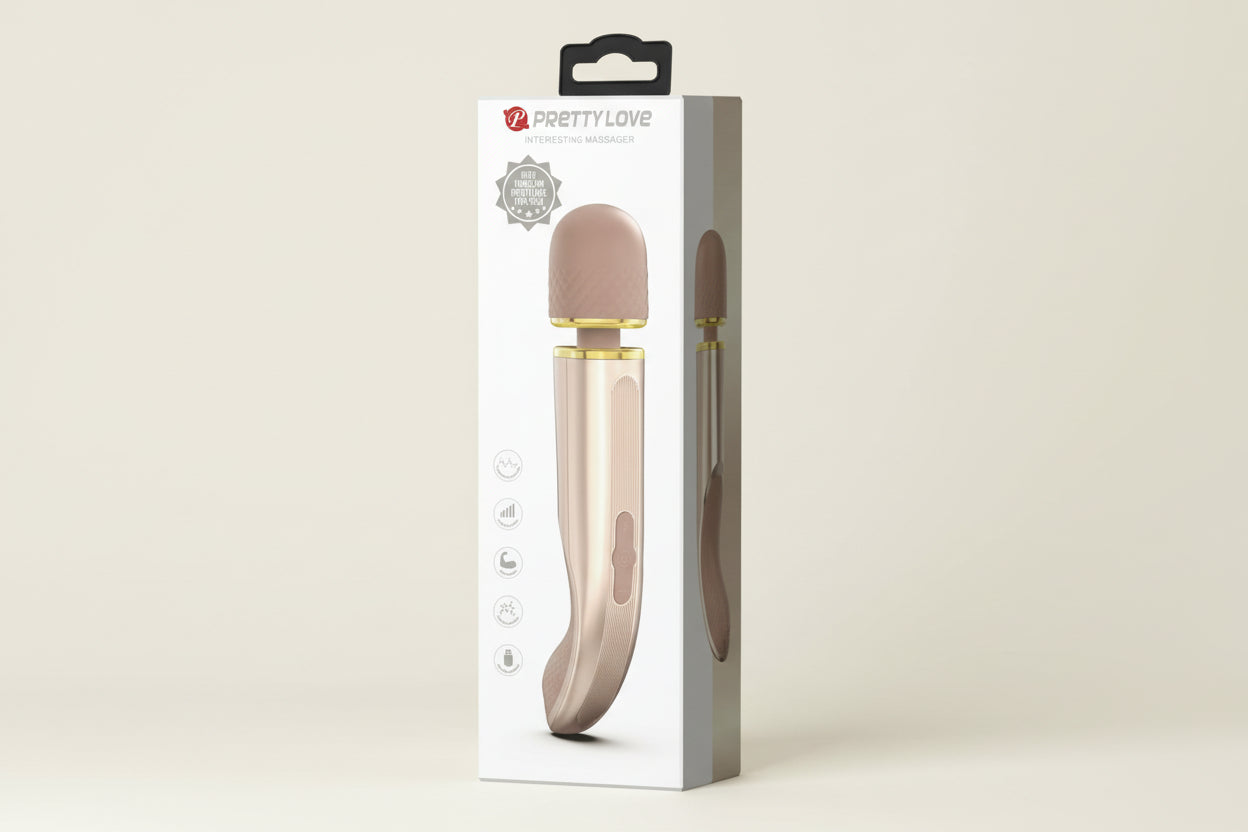 Vibromasseur Premium 29 cm – 7 Vibrations & 5 Vitesses