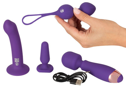 Coffret Sextoys Feminine 4 Accessoires Violets