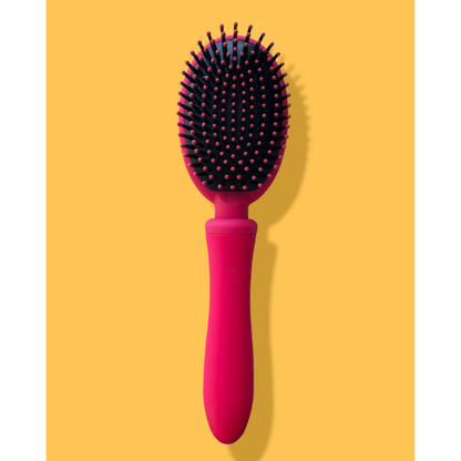 Brosse à Cheveux Vibromasseur & Sextoy Insérable 2-en-1