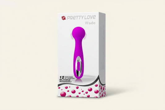 Vibromasseur| 12 Modes, Tête Flexible & Waterproof