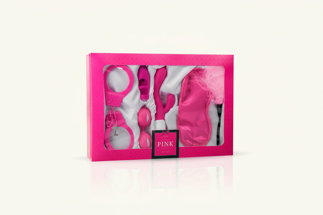 Box Coquine Rose – Coffret 6 Accessoires Sextoys