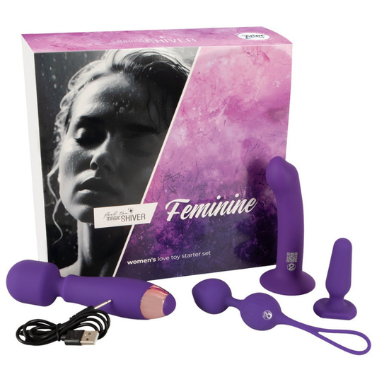 Coffret Sextoys Femme 4 Accessoires Violets