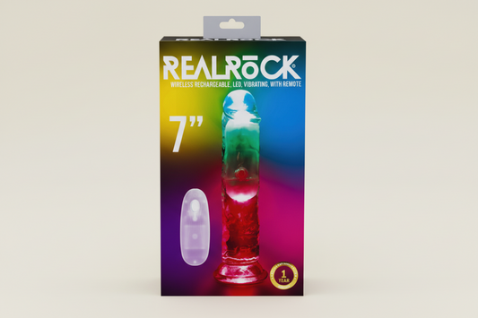 Gode Vibrant Texturé Ventouse – 18 cm