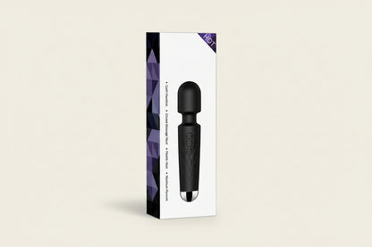 Wand Beautylit 20cm Tête 42mm Noir